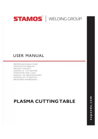 Notice Stamos SWGPTABLE80PCT Table de découpe plasma