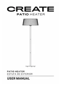 Notice Create PATIO HEATER Ogrzewanie