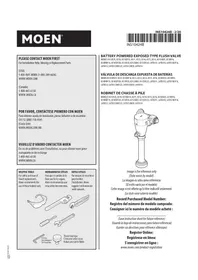 Notice Moen MPOWER 8310 Capteur