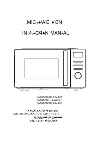 Notice CANDY CMGA26DBSTALG1 Micro-ondes