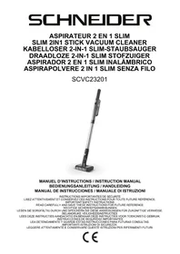 Notice SCHNEIDER SCVC23201 Staubsauger