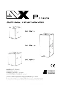 Notice DB Technologies DVX PSW218 Enceinte audio