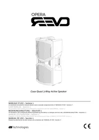 Notice DB Technologies OPERA REEVO 212 Haut-parleur