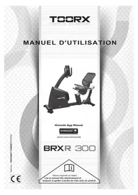 Notice Toorx BRX300 Formateur de vélo d'intérieur