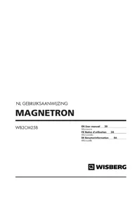 Notice Wisberg WB3CM25B Four à micro-ondes