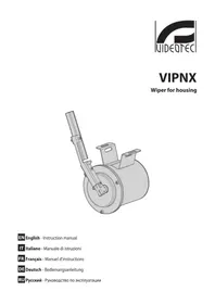 Notice Videotec VIPNX Essuie-glace industriel
