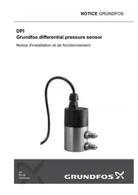 Notice Grundfos DPI Pompe à eau
