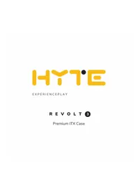 Notice HYTE REVOLT 3 Unite Centrale