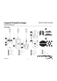 Notice HYPERX PULSEFIRE SAGA Souris