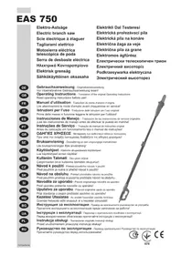 Notice IKRA EAS 750 Scie