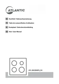 Notice ATLANTIC ATL EKCZKB78_CH Kookplaat