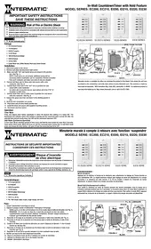 Notice INTERMATIC EI200W Minuterie murale