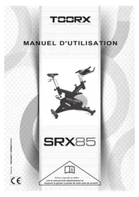 Notice Toorx SRX85 Vélo d'appartement