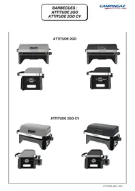 Notice CAMPINGAZ ATTITUDE 2GO Barbecue