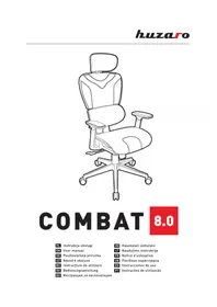 Notice Huzaro COMBAT 8.0 Chaise de jeux