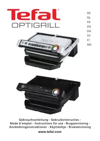 Notice TEFAL OPTIGRILL GC7058 Voileipägrilli