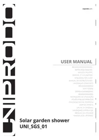 Notice Uniprodo UNI_SGS_01 Douche solaire de jardin