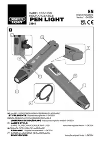 Notice Draper EXPERT 23845 Lampe portable