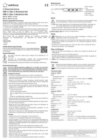 Notice Renkforce RF3374946 Hub USB