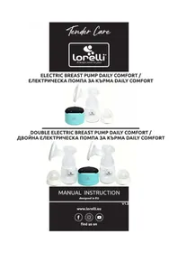 Notice Lorelli DAILY COMFORT Tire-lait électrique