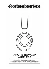 Notice STEELSERIES ARCTIS NOVA 3P WIRELESS Casque