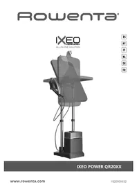 Notice ROWENTA IXEO POWER QR2022 Centrale vapeur