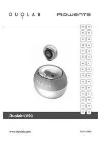 Notice ROWENTA DUOLAB LV5033 Auriculares inalámbricos