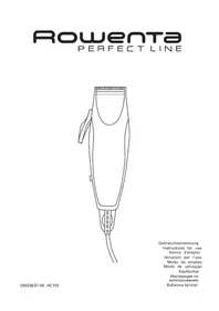 Notice ROWENTA PERFECT LINE HC1037 Tosaerba elettrico