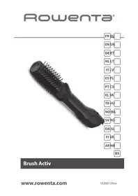 Notice ROWENTA BRUSH ACTIV UB9530 Kulma na vlasy