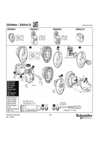 Notice SCHNEIDER ZBRM21 Interrupteur