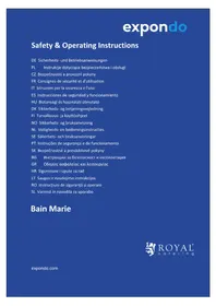 Notice Royal Catering RCEBM80700C Vízfürdő