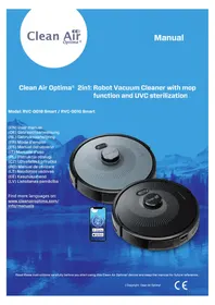 Notice Clean Air Optima VC001 SMART Aspirateur robot