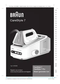 Notice BRAUN CARESTYLE 3 PRO IS 3155 темір