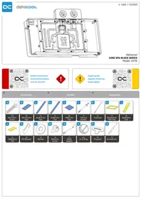 Notice Alphacool CORE RX 9070 XT NITRO+ Refroidisseur liquide pour ordinateur