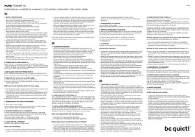 Notice Be Quiet! PURE POWER 12 650W Alimentation (PC)