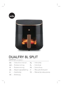 Notice WILFA DUALFRY 8L SPLIT AFD80 Friggitrice