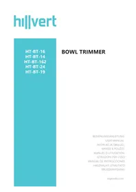 Notice Hillvert HTBT16 Ipari gép