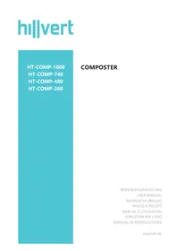 Notice Hillvert HTCOMP480 Composteur