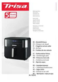 Notice TRISA CRUNCHY FRY PRO 7423.42 Olajsütő