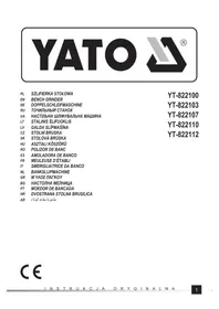 Notice Yato YT822103 смилател