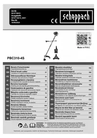 Notice SCHEPPACH PBC3104S Grass trimmer