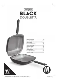 Notice Livington DOUBLETTA DELUXE Poêle