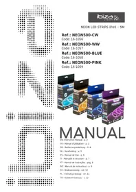Notice IBIZA SOUND NEON500BLUE Éclairage