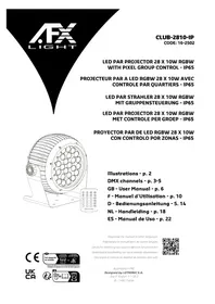 Notice AFX CLUB2810IP Projecteur lumineux