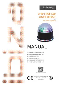Notice IBIZA SOUND UFOASTROBL Éclairage