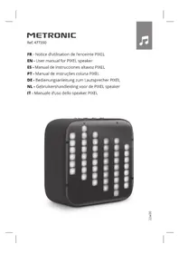Notice METRONIC PIXEL 477350 Lautsprecher