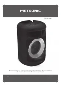 Notice METRONIC DRUM 477189 Lautsprecher