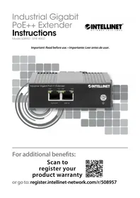 Notice Intellinet 508957 Équipement réseau