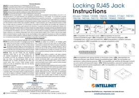 Notice Intellinet 720564 Connecteur réseau