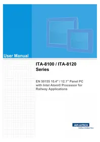 Notice Advantech ITA8120 Ordinateur industriel